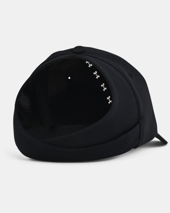 Women's UA Play Up Wrapback Cap in Black image number 1